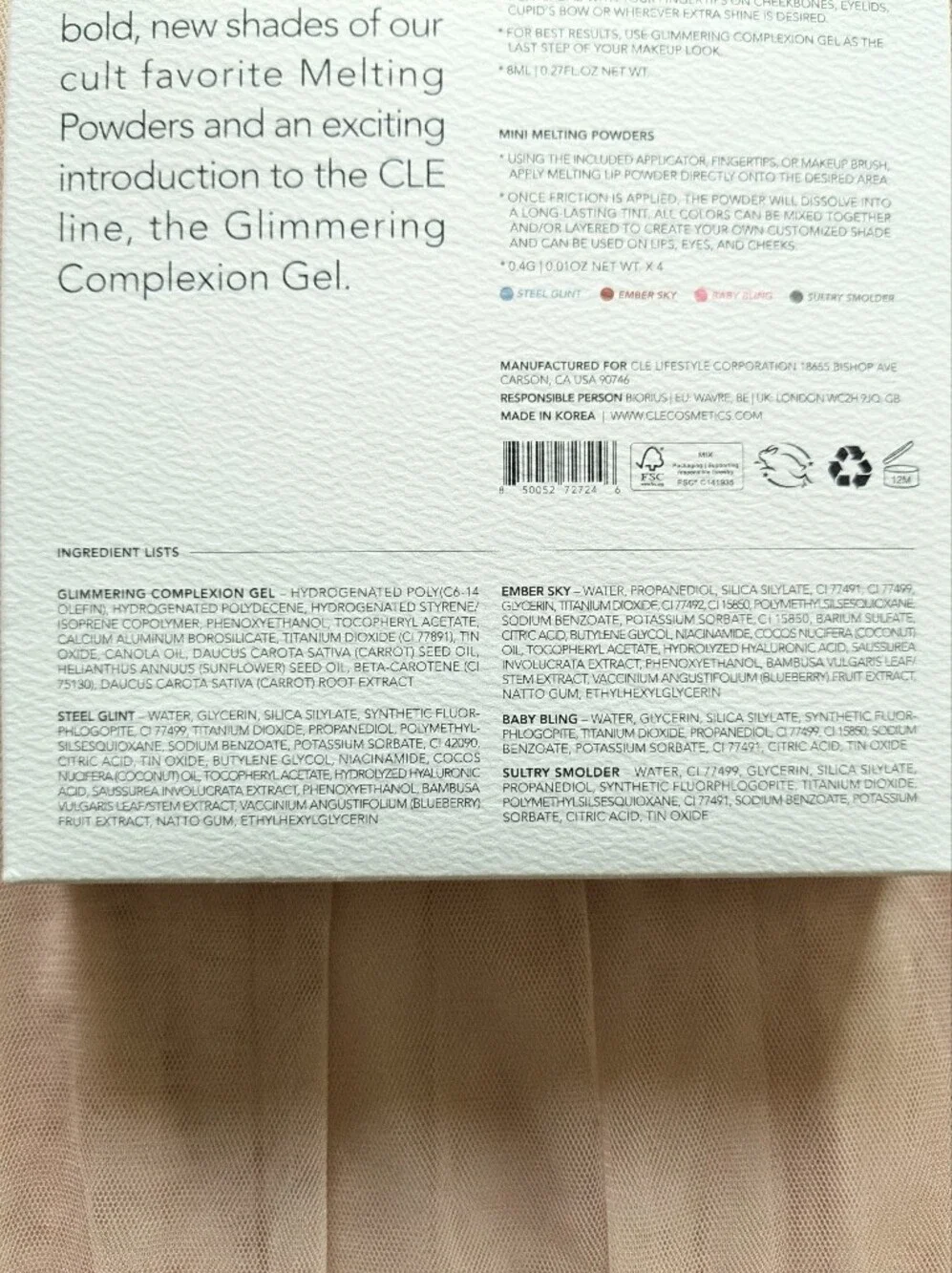 CLE Cosmetics Color & Shine Set - Picture 6 of 9
